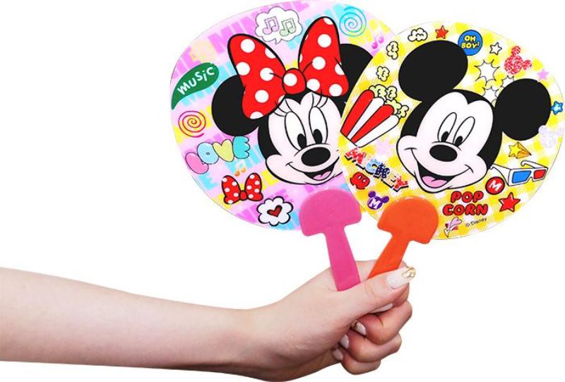 ディズニー　うちわ　20枚（バラ売り可能） ディズニー顔柄ミニうちわ2 8種 SY-4613 | 卸売・ 問屋・仕入れ
