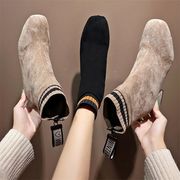 ブーツ レディース ショートブーツ レディース レディースブーツ 靴 ソックスブーツ レディース