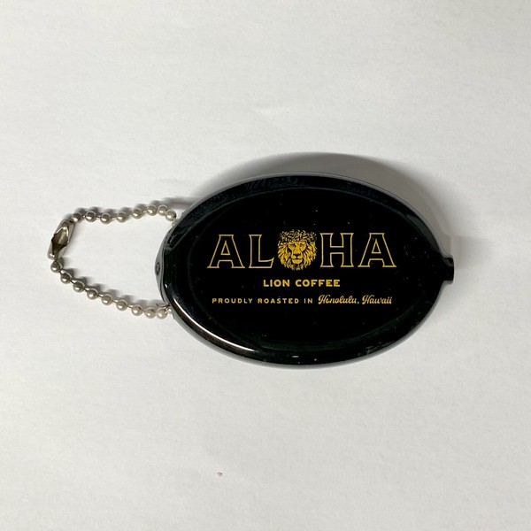 LION COFFEE ALOHA コインケース【ブラック】 MADE IN USA