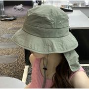 キャップ 小顔効果  帽子 バケットハット 紫外線カットフィッシャーマンハット