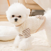 韓国のペット服、秋冬新作、犬服、猫服、小型犬服、ペット用品、綿製、ネコ雑貨、かわいい犬服