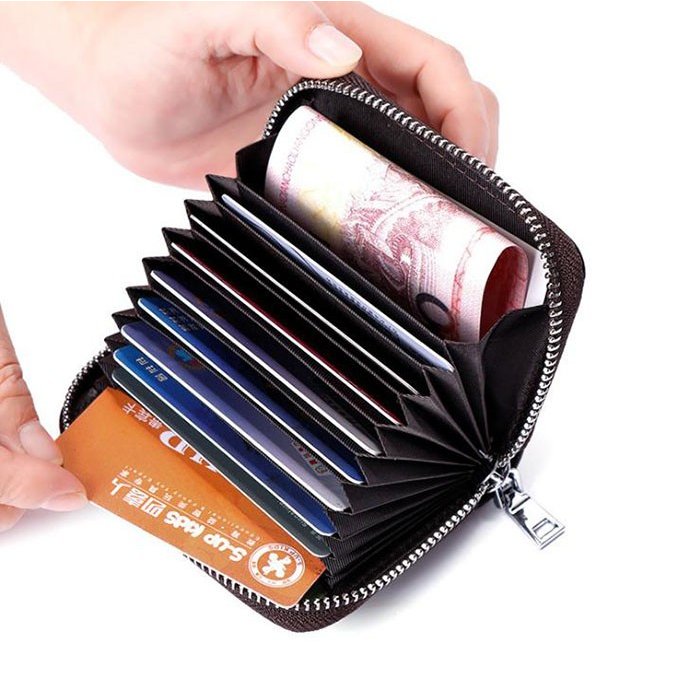 カードケース レディース メンズ 大容量 スキミング防止 カード整理収納 小物 財布 整理 ポケット