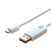 【5個セット】 MCO タイマー機能付USBケーブル microUSB 1m STI-M1