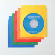 【5個セット】 サンワサプライ DVD・CDペーパースリーブケース FCD-PS100MX