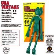 ベンダブル ドール　くねくね人形　USA VINTAGE　デッドストック　アメリカン雑貨