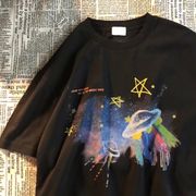 2022春夏新作 メンズ 男 カジュアル トップス 半袖 丸首 プリント Tシャツ インナー 2色 S-3XL