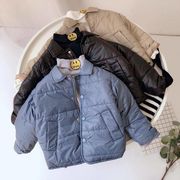 新しいスタイル、秋と冬のスタイル、男の子、厚い綿のジャケット、ルーズカジュアルトップ