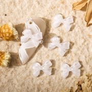 夏のマニキュア蝶の結果冷凍マルチカラー3次元小さなミニ氷光透過蝶ネクタイマジックネクタイステッカー