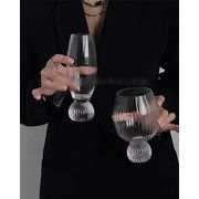 大感謝祭限定トレンド 新品 シャンパンカップ ワイングラス ウォーターグラス おしゃれな ストライプグラス