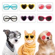 【2024夏新作】ペット用品 INS雑貨 韓国風 メガネ サングラス 可愛い 犬猫兼用 撮影道具 29種類