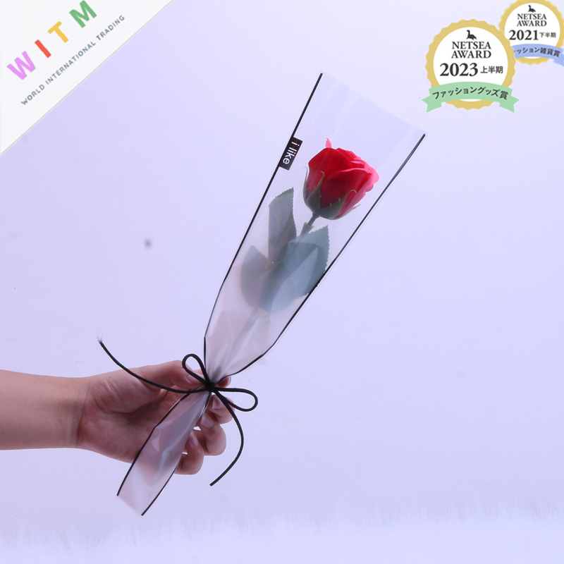 シャボンフラワー ソープフラワー バラ 枯れないお花 バレンタイン 母の日 誕生日 記念日 退職 送別