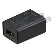 USB電源ACアダプター　黒（DC5V1.5A）