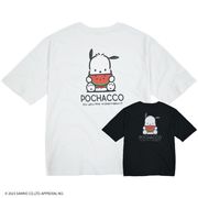 ポチャッコ サンリオキャラクターズ ビック Tシャツ 半袖 バック プリント フルーツ