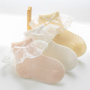 春夏ベビーソックス　通気　0-3歳　ベビーソックス　乳幼児靴下　ショート丈