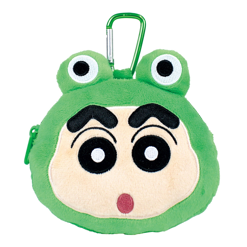 クレヨンしんちゃん カラビナ付きぬいぐるみファスナーマスコット 変身