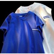 2022春夏新作 メンズ 男 カジュアル 袖なし 丸首 プリント トップス Tシャツ インナー 4色 M-3XL