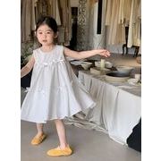2024最旬＆リボン     韓国風子供服　女の子 かわいい ベビー服 ワンピース   90-150cm