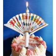 即納＜誕生日サプライズに最高～＞自動展開誕生日キャンドル蝋燭Happy　birthday