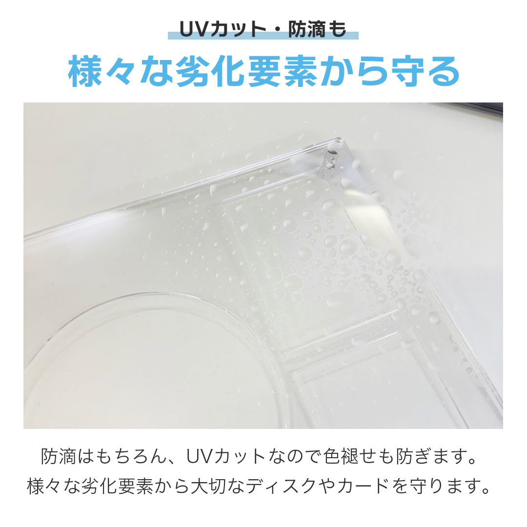 ネジの見えないアクリル額装 S15 透明な額【prèdoux】 アクリル