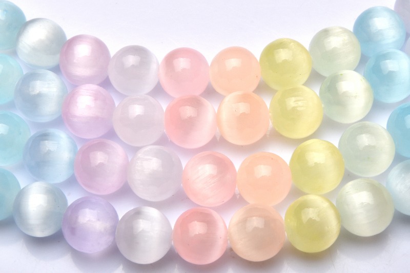 ✨綺麗なストーン✨ 天然ホワイトムーンストーンブレス 8.5mm [b870-8mm