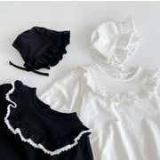 秋　ベビーロンパース　帽子付き　韓国子供服　カーバーオール　子供服　ベビー服　オールインワン