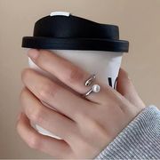 リング 指輪 フリーサイズリング  韓国ファッション 低アレルギー アクセサリー レディース  シンプル