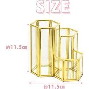 クロス メイクケース ブラシスタンド メイクブラシ ペン立て 口紅 ネイル 綿棒 文房具