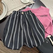 【2024夏新作】韓国風 子供服　ベビー服  キッズ　親子スタイル　Tシャツ　半袖  パンツ