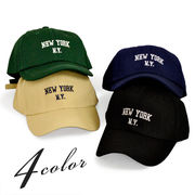 ▼MAGGIO▼【キャップコーデにお勧め♪】NEWYORK　NY刺繍キャップ　帽子