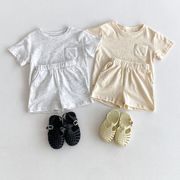 ★Baby★　ベビー服　66~100cm　ベビーTシャツ＋パンツ　上下セット　韓国キッズ服