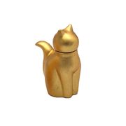 金箔ネコ　醤油差し（S/L）　soy　sauce　jug
