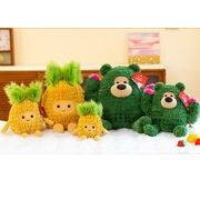 い パイナップル カクタス 人形ぬいぐるみ 雑貨 18cm 25cm 35cm