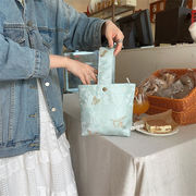 5色 花柄 小物収納 ハンドバッグ 通勤