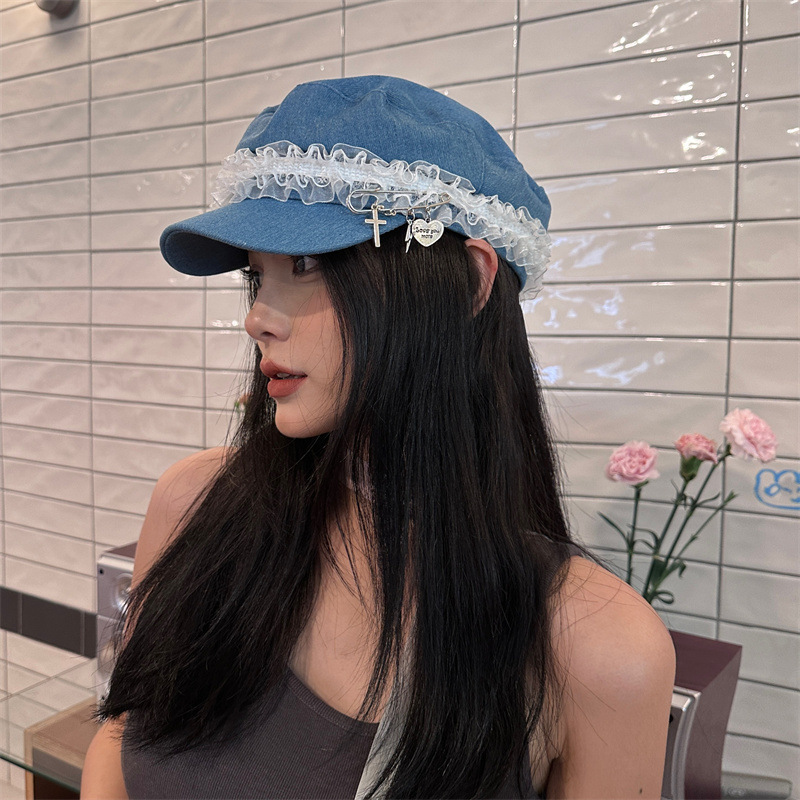 ハンチング帽子 春夏 レディース 韓国ファッション デザイン (T)