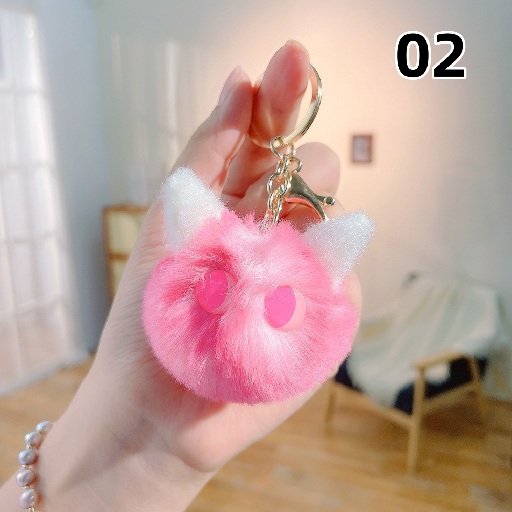 ボンボンイ ぬいぐるみマスコット まとめ売り セット キーホルダー 8色 かわいいねこ 猫キーホルダー ぬいぐるみキーホルダー