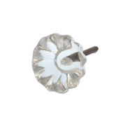 ガラスノブ ガラス/アイアン 21828