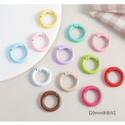 キーホルダーパーツ　カラビナ　キーリング　アクセサリー材料　手芸DIY 基礎金具