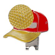 ゴルフ用品 ゴルフハットクリップ ボールポジションマーカー 4色