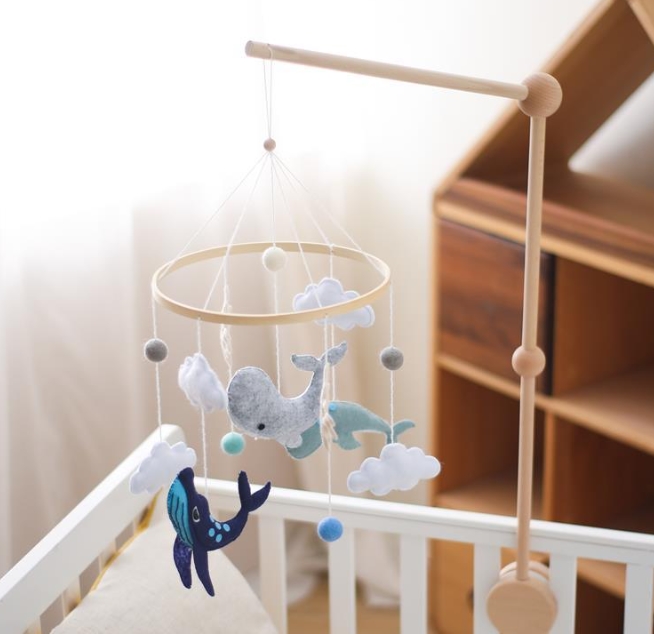 ベッドメリー ベビー 赤ちゃん ぬいぐるみ かわいい キッズベッド 吊り