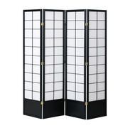 和風衝立4連　180cm　仕切り/パーテーション/目隠し/インテリア/家具