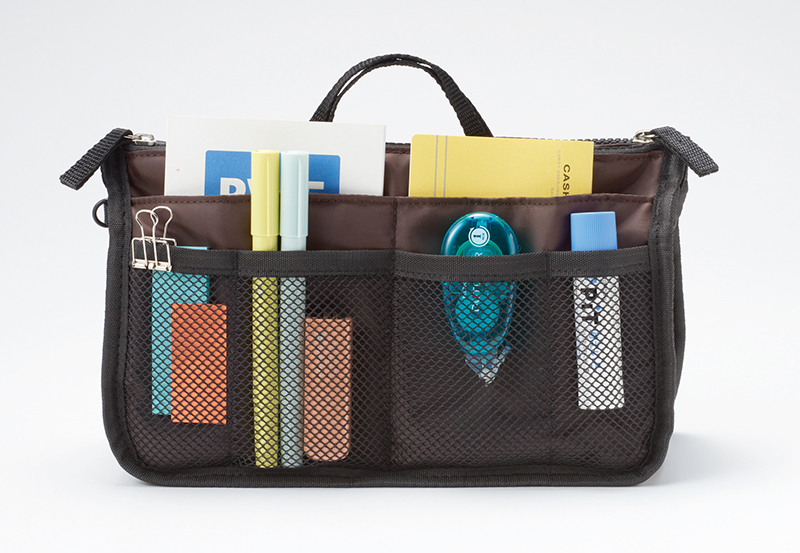 ショルダーにもなるバッグインバッグ2色組 | 卸売・ 問屋・仕入れの