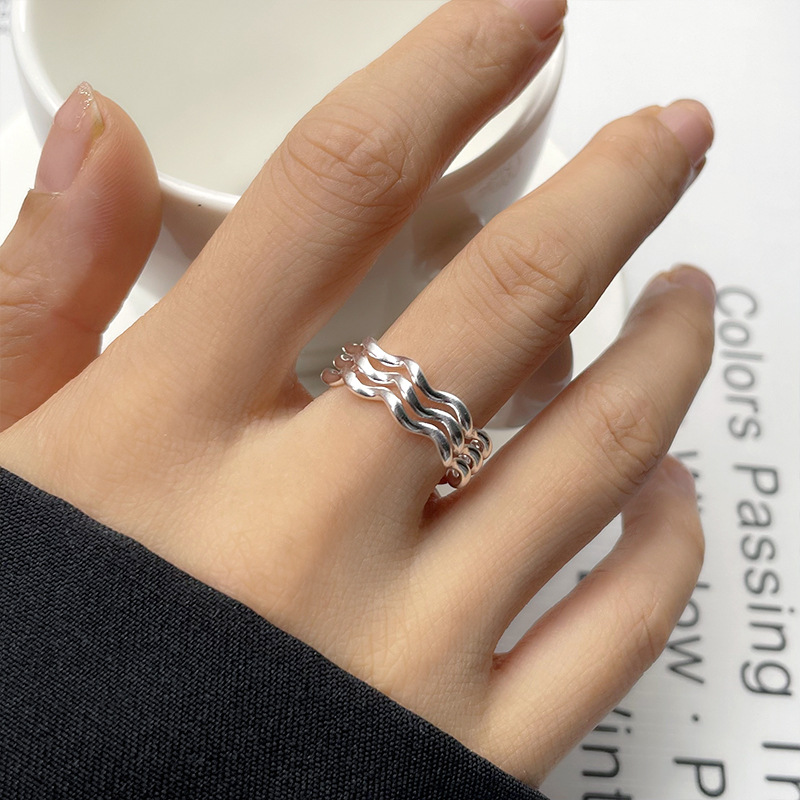 925シルバー リング アクセサリー 指輪 キラキラ ハンドメイド 指輪