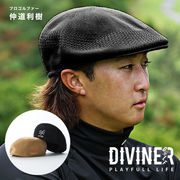 【雑貨】DVGロゴ刺繍 ハンチング ハンティング帽／DIVINER GOLF