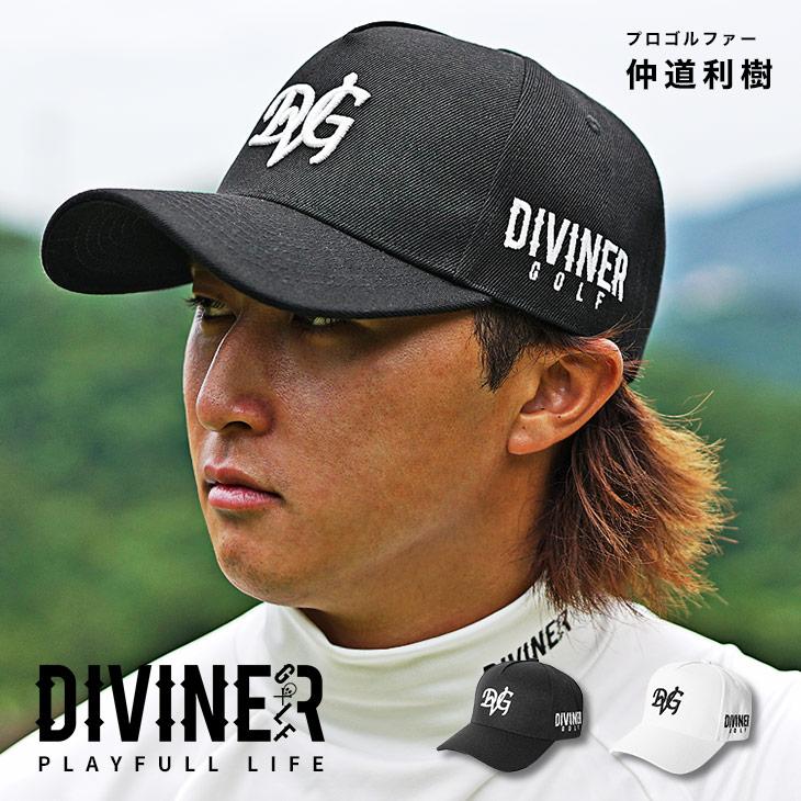 2024年夏の新作】DVGロゴ 厚盛刺繍 キャップ ベースボールキャップ／DIVINER GOLF エヴァー・グリーン  問屋・仕入れ・卸・卸売の専門【仕入れならNETSEA】