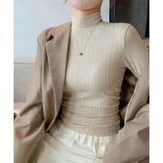 【日本倉庫即納】 無地インナー レディース カットソー