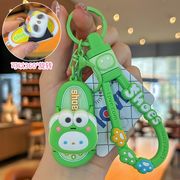 かわいい緑のカエルのキーホルダー カエル雑貨   カエルアクセサリー  ファッションレディースキーホルダー