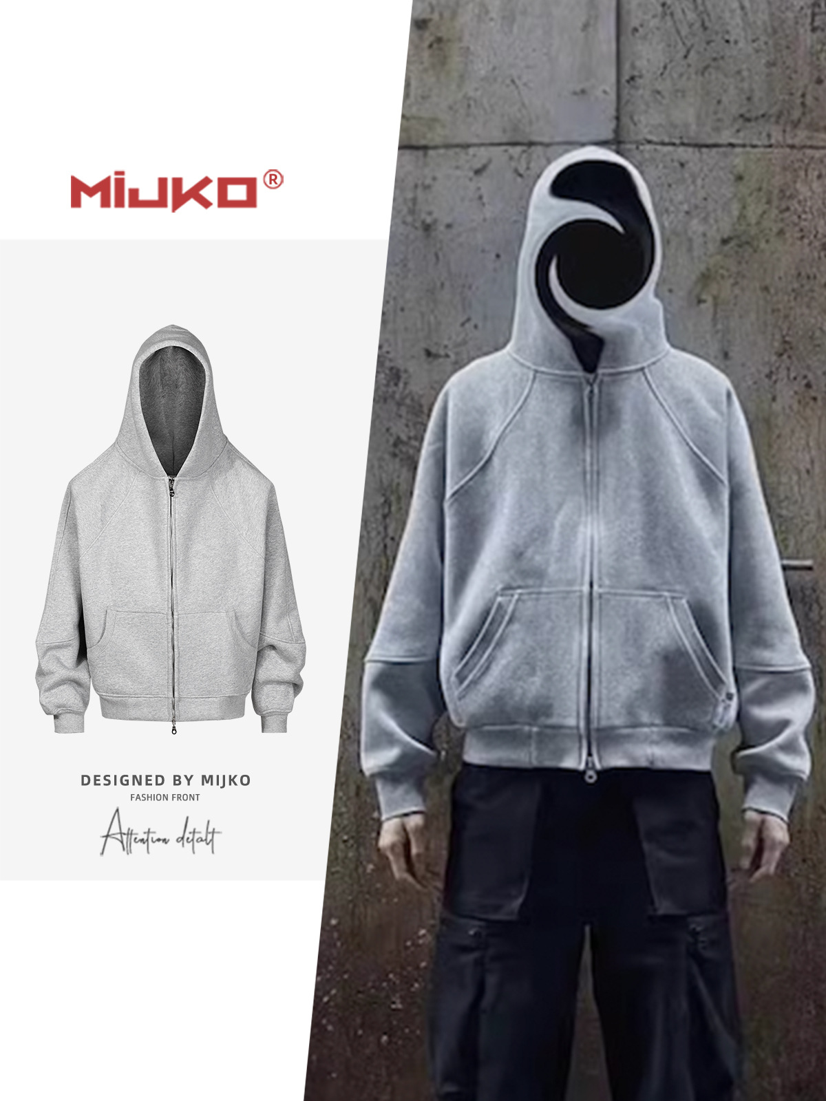 楽天市場】ジップアップパーカー（カラーブラック）（パーカー