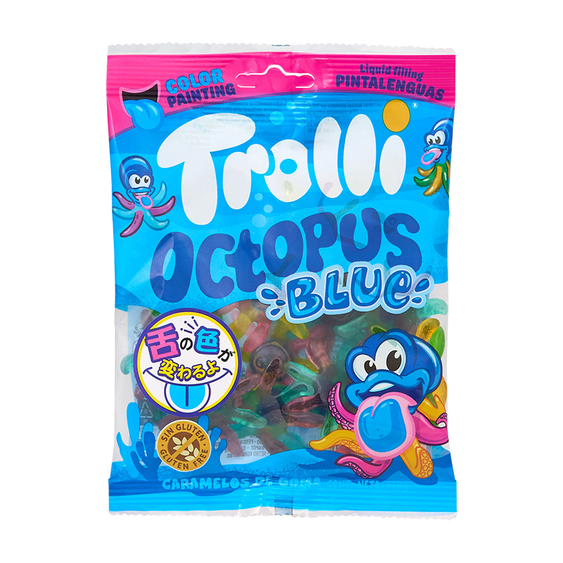 グミ様、専用です。 Trolli トローリ オクトパスブルー グミ 夏 SUMMER 舌の色が