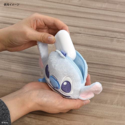ディズニーキャラクター イヤホンマルチポーチ スティッチ DNG