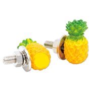 ブルーパニック パイナップル ライセンスボルト 2本セット ナンバープレート Blue Panic Pineapple
